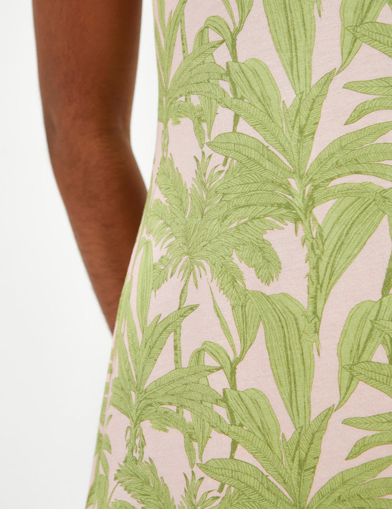 palm trees verano pijama mujer algodón