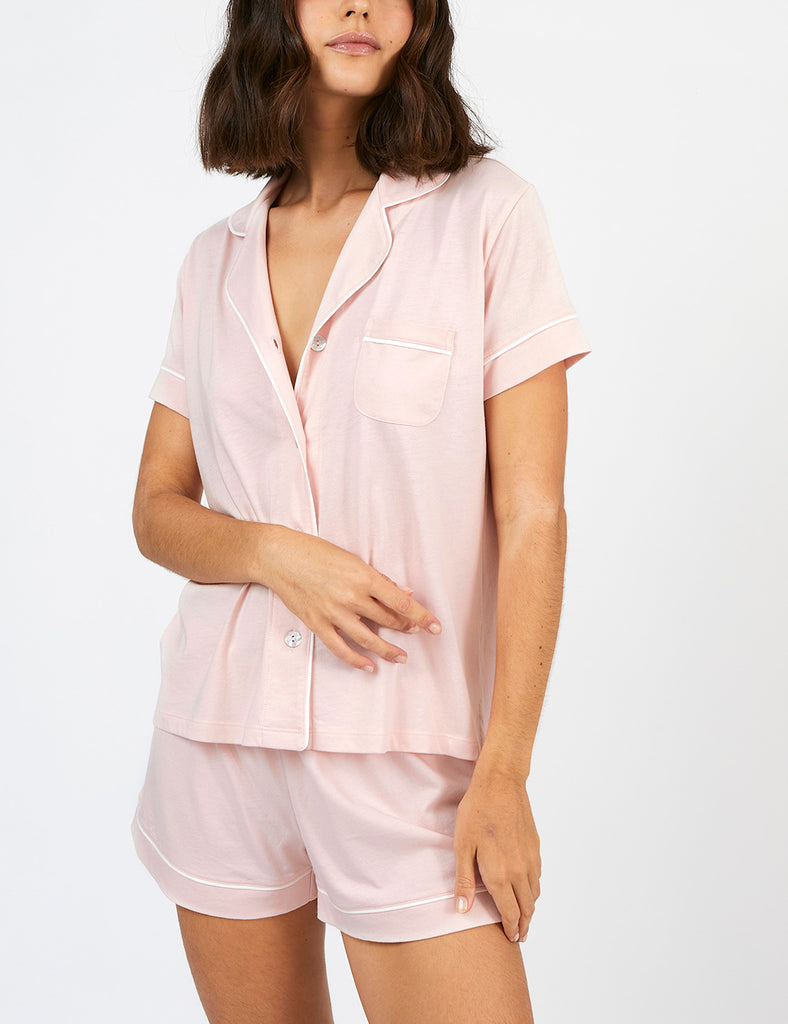 pijama para mujer short rosado
