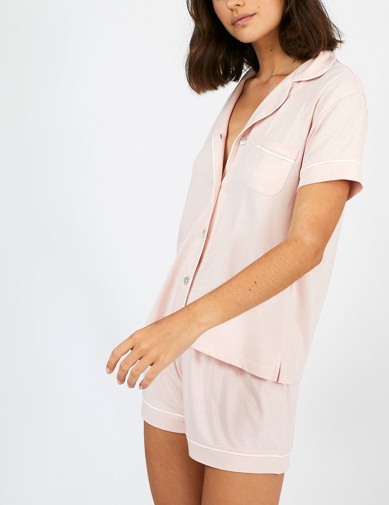 pijama corto para mujer light rosebloom